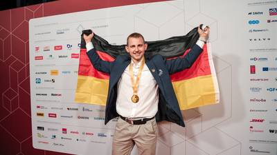 Franz Lehnert holt Gold bei den EuroSkills Franz Lehnert holt Gold bei den EuroSkills