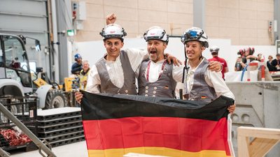 Betonbauer holen Bronze bei den EuroSkills Betonbauer holen Bronze bei den EuroSkills
